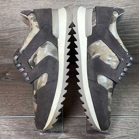 Charleston Shoe Co Chewie Gray Camouflage Women’s Size 7 Fashion Sneakers - Picture 9 of 11